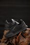 Men's Black Laceless Sports Anti-Sweat Orthopedic Sole Anti-Slip Daily Comfortable Walking and Running Shoes