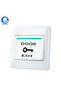 Waterproof Door Exit Button Release Switch NO/NC/COM Output Emergency Push Button Fireproof Plast...