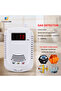 GAS DETECTOR Voice Warning Kitchen Alarm Kit Independent EU Plug in Combustible Natural LCD Displ... - 3