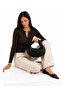 Women's Soft Textured Knotted Handbag – Minimal Design