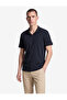 Short Sleeve Cotton Slim Fit Polo Neck T-Shirt - 2