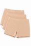 3-Pack Laser Cut Women's Boxer Briefs Seamless No Trace Flexible Comfortable S-M-L-Xl (36-42) - 4