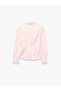 Comfortable Fit Classic Collar Gathered Detail Poplin Long Sleeve Shirt - 6