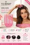Large Size Magic Hair Volumizing Clip Apparatus with 6 Teeth / Hair Volume Clip / Hair Topper Volumizing Apparatus
