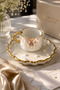Single Stoned Object Detailed Luxury Turkish Coffee Cup Set (Stone & Premium Design) - 5