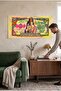 Patterned fabric wall covering, tapestry - 2