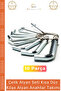 # Alyantakımı 10 Piece Steel Set Professional Corner Allen Wrench Set with Short Flat Insertion Tools