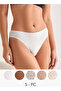 Set of 5 - Intimates Bikini Briefs High Waist with Assorted Print