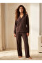 Pyjama Set Button-Down Shirt & Trousers