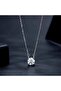 Elegant Solitaire Women's Necklace – Sparkling and Stylish Design