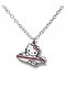 Hello Kitty Pink Airplane Figured Necklace – Cute and Colorful Unisex Jewelry with 60 cm Chain