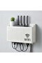 Wall Mounted Wi-Fi Modem Storage Box Cable Organizer Router Shelf Organizer White - 3