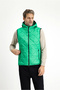 Hooded Quilted Sports Vest - 4