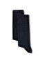 Set of 2 Patterned Bamboo Blended Thin Socks - 3