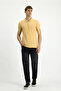 Slim Fit Slim Fit Cotton Patterned Zippered Polo Neck T-Shirt - 3