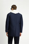 Regular Fit Buttoned Front Quilted Plain Top Coat - 6
