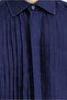 Long Sleeve Classic Pleated Linen Shirt - 7