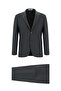 6 Drop Regular Fit Standard Cut Patterned Suit