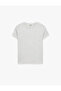 Regular Fit Crew Neck Modal Blend Short Sleeve T-Shirt - 6