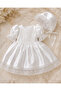 Satin Lace Lora Hat Mevlüt and Special Occasion Dress - 5