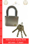 # Asmakilit Hardened Steel High Security Corrosion Resistant Armored Chrome Padlock 60 mm - 2
