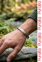 Elif-Vav Steel Bracelet -Silver