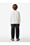 Long Sleeve Crew Neck Printed Sweatshirt - 4