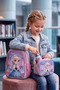 1308-09 Set of 2 Nutritional Orthopedic Kindergarten Small Age School Bags - 2