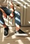 Kb-n2 kuback black leather lace-up men's casual shoes - 2