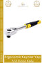 # Ratchet Handle Industry Professional Steel Mechanical Socket Wrench Ergonomic Non-Slip Structure 1/2 Ratchet Handle - 2