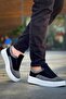 Kb-005 kuback black grey suede lace-up daily men's shoes - 4