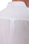 Slim Fit Long Sleeve Lapel Buttoned Breathable Linen Gift Boxed Men's Shirt Fs-004548 - White - 7