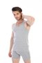 Men's Elastane Sports Gray Undershirt 916 - 4
