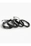 4 Pcs Genuine Leather Bracelet Eternity Design Bracelet Set Fashion Bracelet - 3