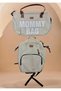 Luxury Beige Super 2 Piece Set Mother Baby Care Backpack & Mother Baby Hand and Shoulder Bag