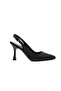 07 K7001 Black Women's Heeled Shoes