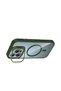 Gldisptm iPhone 15 Pro Max Cover with Remim Lens and Magsafe Stand - (35754) Dark Green - 4