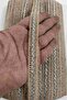 Silver Sora Metallic Wave Detailed Wicker Decorative Ribbon 10 Meters Packaging Decoration