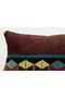 Handmade Vintage Throw Pillow Cover Made from Old Kilim, Wool, 30X50 cm - 2