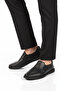 Premium Black Genuine Leather Men's Casual Shoes 2297 m - 3