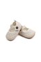 - Baby Quilted Mary Jane Soft Sole Shoes- Pink & Ivory- 0M to 24M - 4