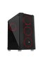 Frisby Fc-9405G 650W 80+ 4X120Mm Dual Ring Rgb Fan USB 3.0 Midi Tower Black Case - 3