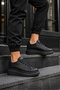 Black Thick Sole Unisex Sneaker Daily Platform Sports Shoes - 7