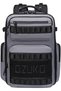 9797S 25L Laptop Backpack, Water-Resistant Oxford Travel Backpack with USB Port, Multiple Compartments, Carry-On Size, Grey