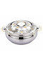 MARWA Stainless Steel Hotpot 1500ML | Gold Finish