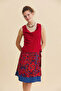 Bohemian Blouse with Crossed Neckline and Open Back - 6
