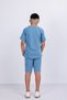 Boy's Elastic Waist Cotton Shorts Set - 4