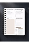 Undated Yearly Planner Hybrid Agenda - Year - Month - Week - Day - Hybrid Planner - 4