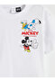 New season deals from güli̇s gi̇yi̇m: white mickey mouse print boys' shorts set - 6