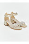 Shiny Stone Girls' Heeled Shoes (S6)